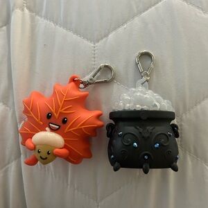 Bath & Body Works Pocketback Sanitizer Bag Clips Keychains